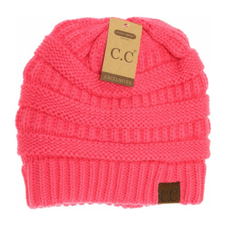 Classic Solid CC Beanie