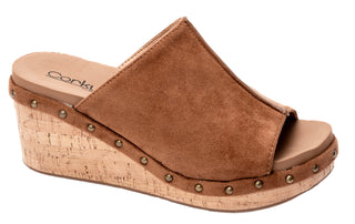 Hissy Fit Faux Suede Wedge