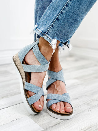 Double Dutch Wedge Sandals