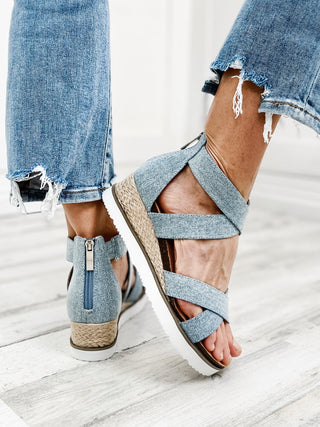 Double Dutch Wedge Sandals