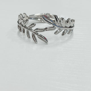 Hinged Leaf Bracelet