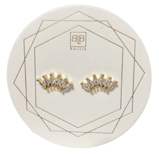 B.b.Lila Crown Jewels Earrings