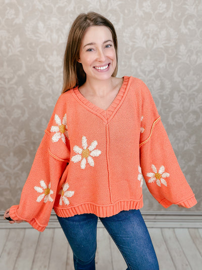 Blooming Grace Sweater