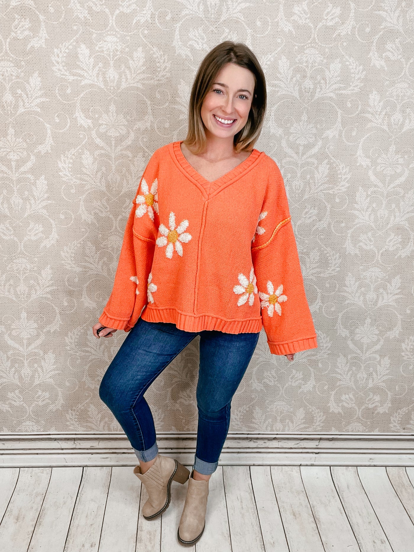 Blooming Grace Sweater