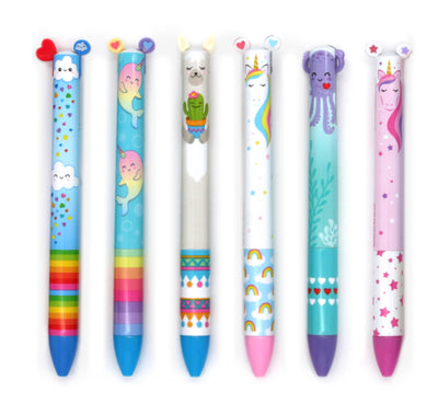 Twice As Nice 2 Color Click Pens