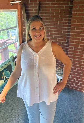 Tessa Reversible Tank with Pockets