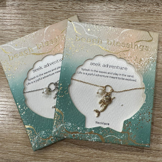 Beach Blessings Charm Necklace Collection