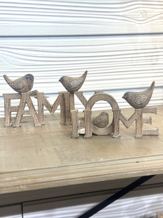 Birdsong Wood Decor