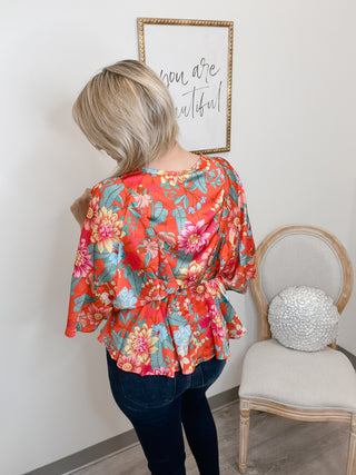 Floral Flowy Blouse