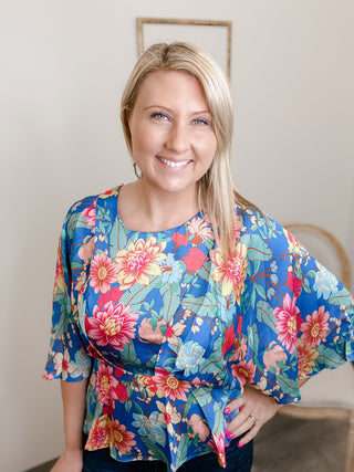 Floral Flowy Blouse