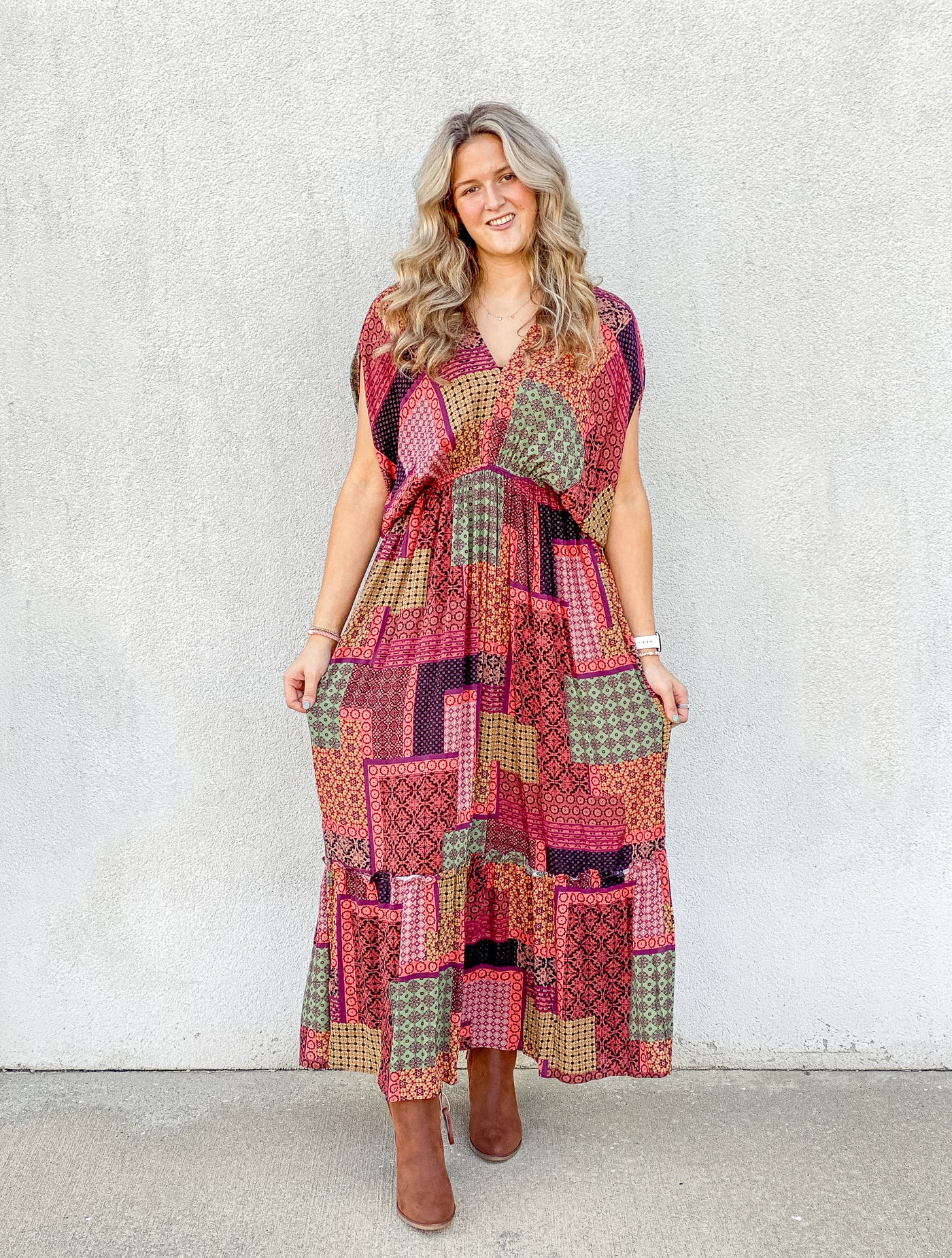 Call In The Morning Maxi Dress