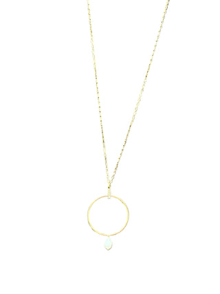 Pearl Halo Pendant Necklace