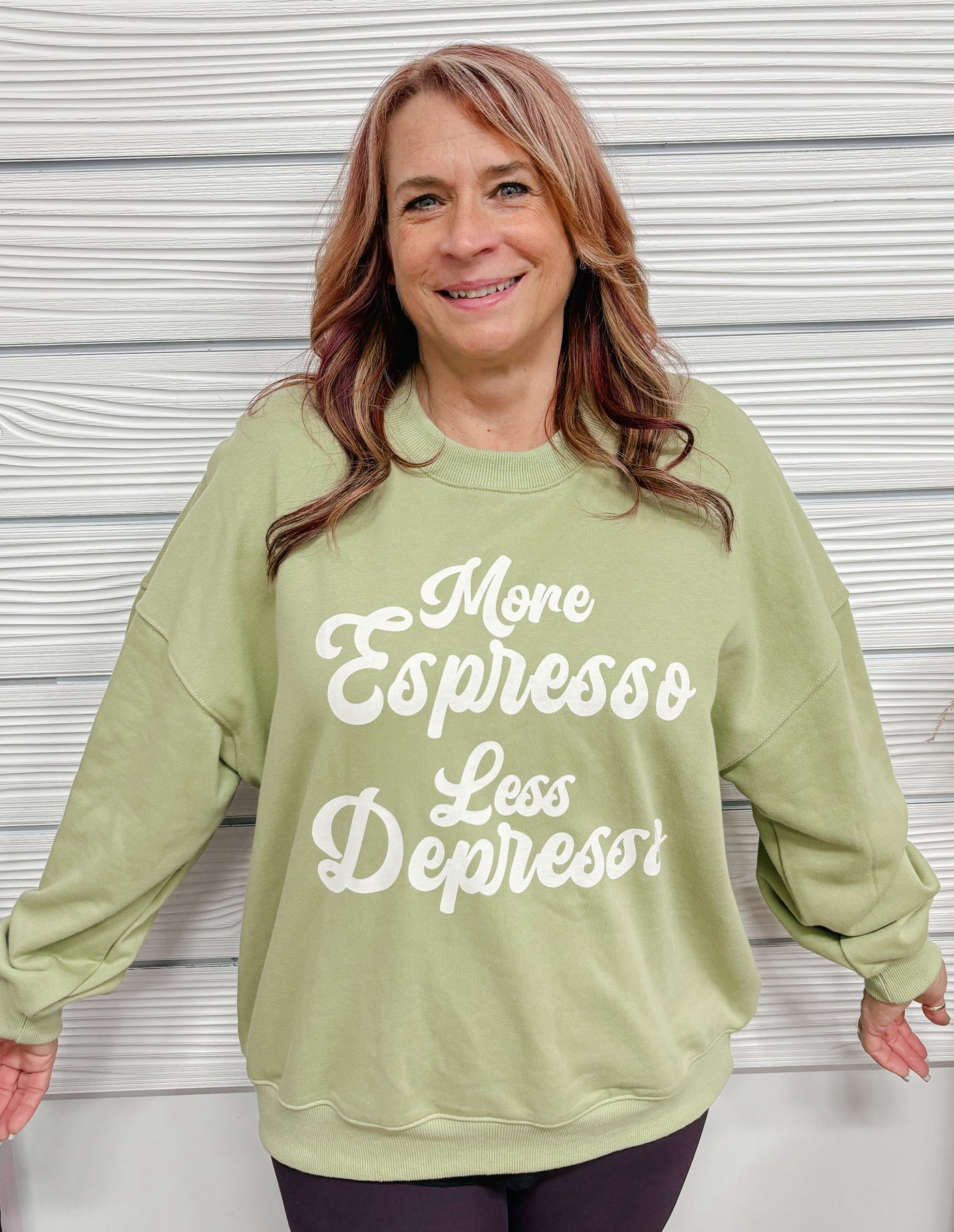 Less Depresso Pullover