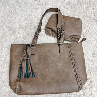 Lisa Whipstitch Tote Bag