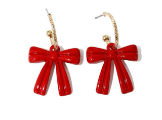 Wrapped Up Bow Earring