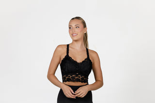 PREORDER JadyK: Juliette Deluxe Racerback Lace Bralette