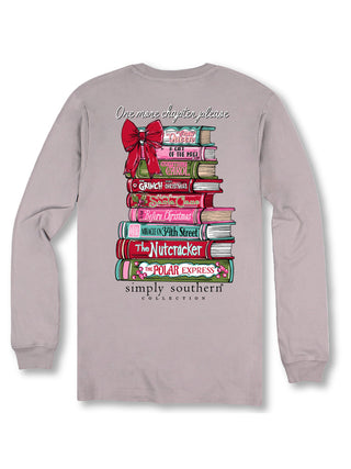 Simply Southern Holiday Books Graphic Shirt