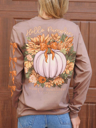 Simply Southern Hello Pumpkin Shirt