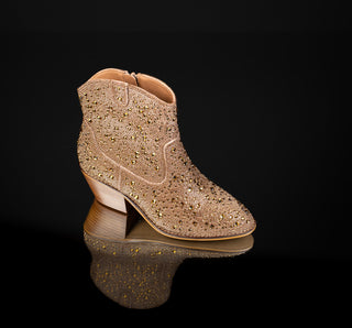 Shine Bright Rhinestones Bootie