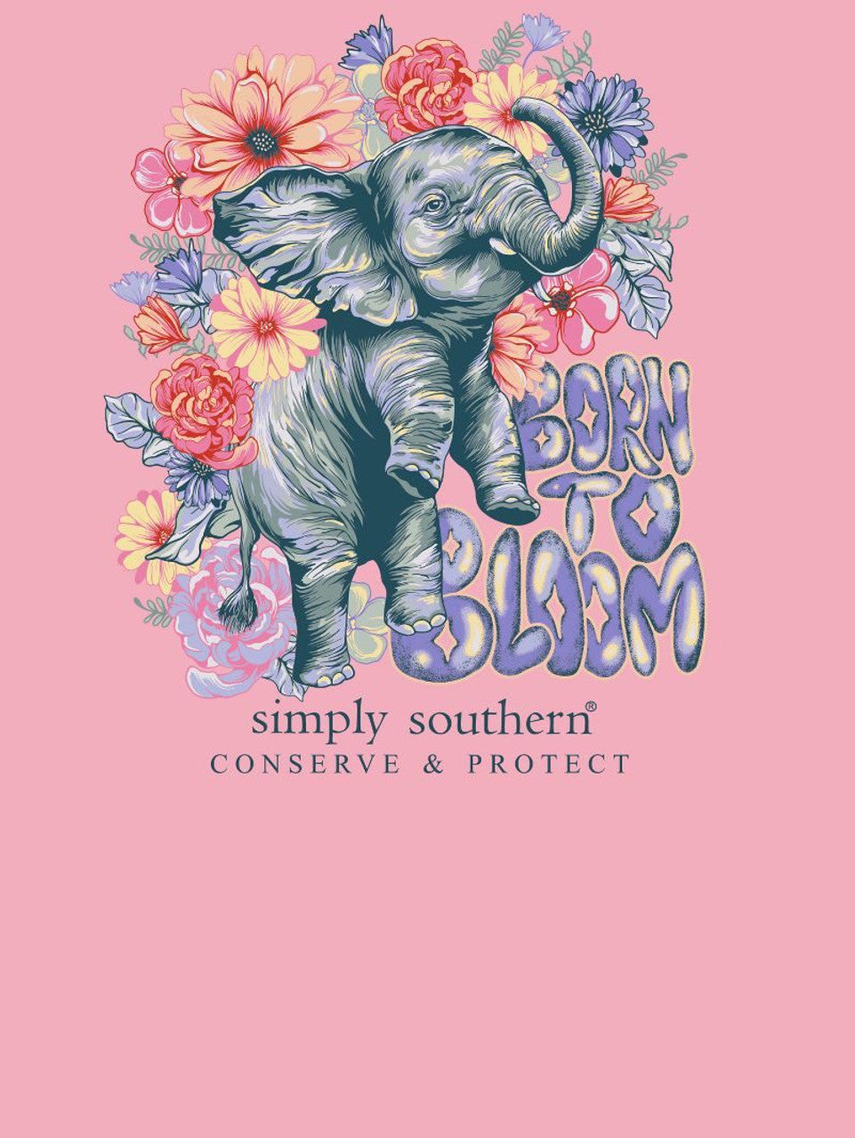 Simply Southern Born To Bloom Shirt