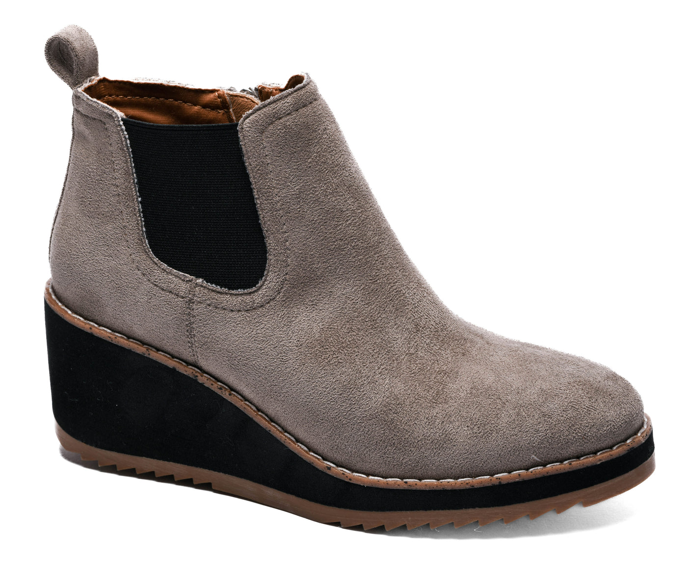 Love You A Latte Boot - Grey Suede