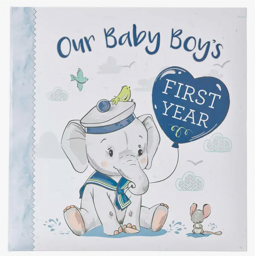 Ou Boy's First Year Memory Book