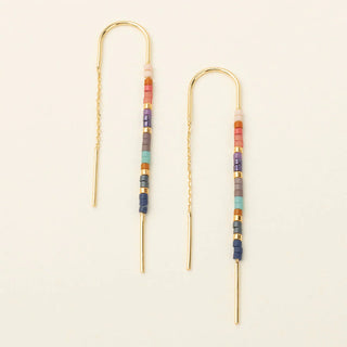 Chromacolor Miyuki Thread Earring