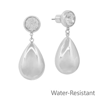 Crystal Drop Statement Earrings