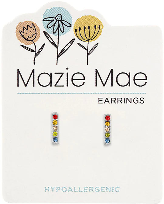 Mazie Mae Earrings - SILVER