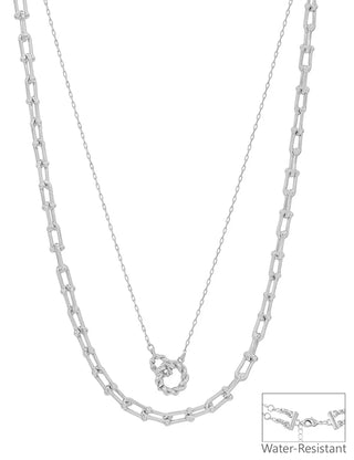 Love Knots & Links Layered Necklace