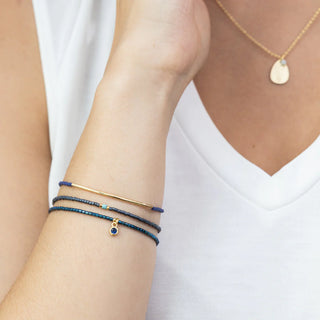 Tonal Chromacolor Miyuki Bracelet Trio