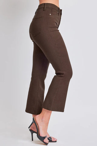 YMI Hyperstretch Cropped Kick Flare