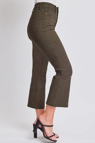 YMI Hyperstretch Cropped Kick Flare