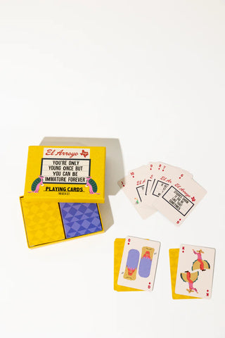 Two-Deck Set Play Cards