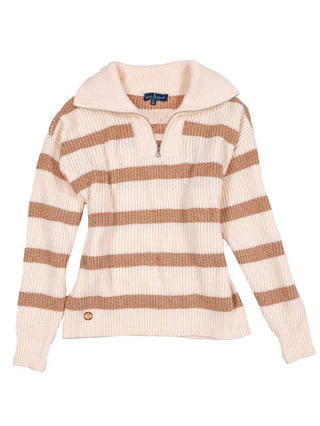 Simply Southern Quarter Zip Sweater