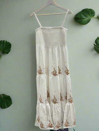 Whirlwind Embroidered Maxi Dress