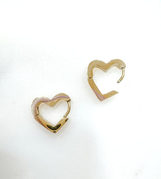 Huggie Heart Earrings