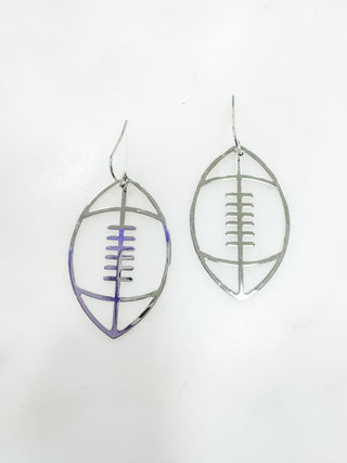 Ready To Rumble Football Earrings