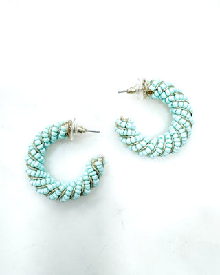 Thinking About You Beaded Earrings