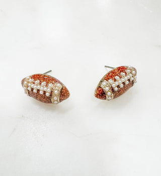 Athletic Fantasy Football Earrings