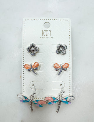 Natures Calling Earrings Set