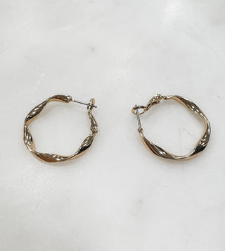 Hoop Twist Earrings