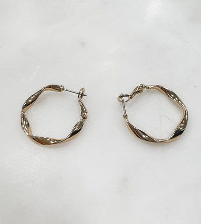 Hoop Twist Earrings