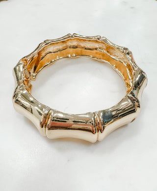 Hinged Segment Cuff Bangle