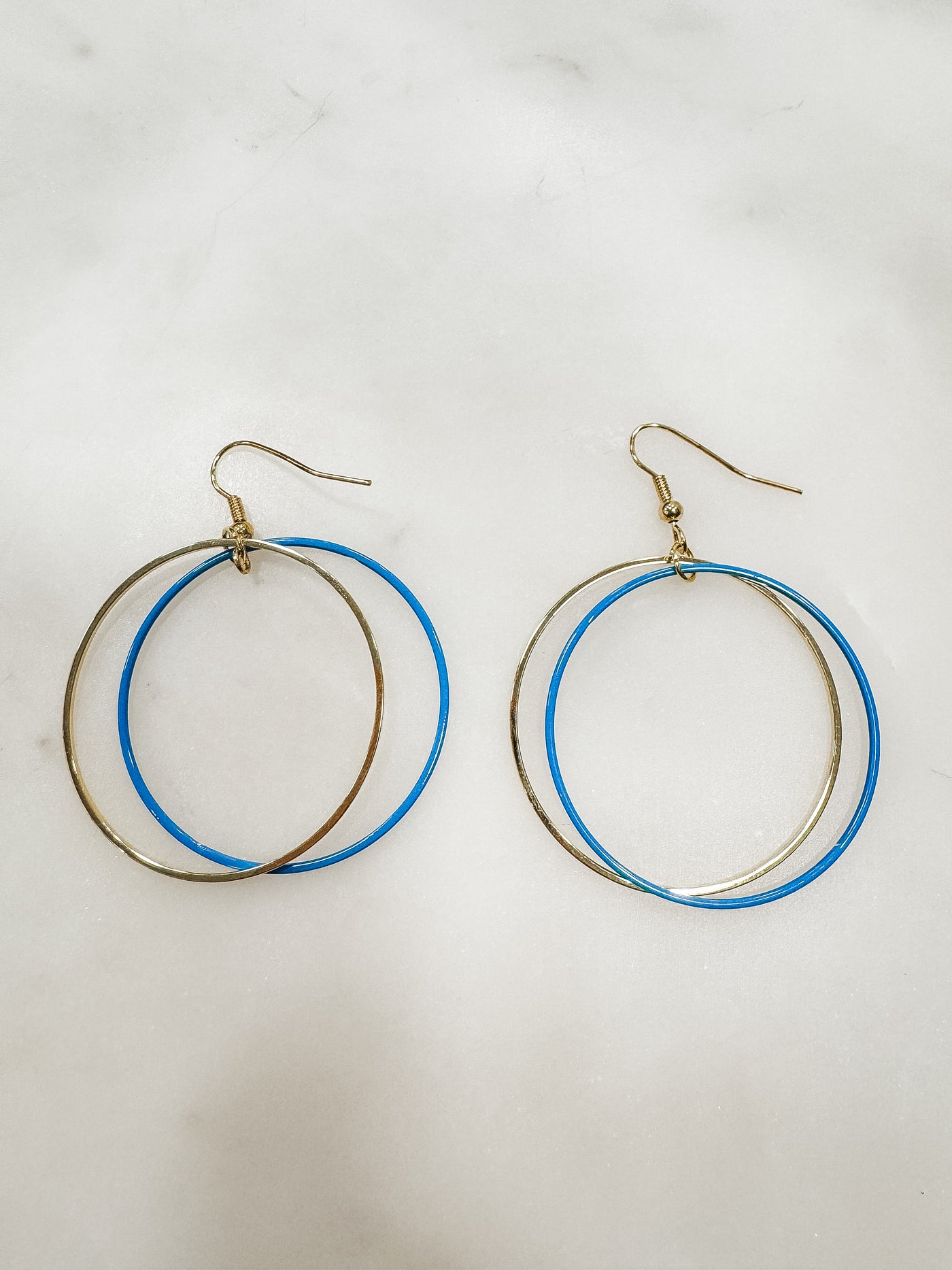 Dreamy Look Double Hoop Earrings