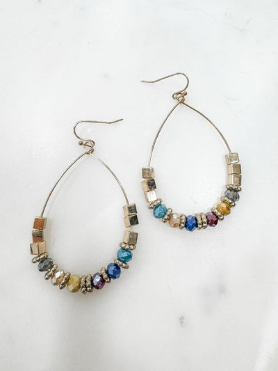 Accessory Game Teardrop Bead Earrings