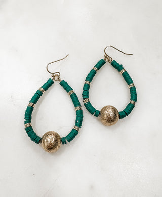 Over The Years Beaded Teardrop Earrings