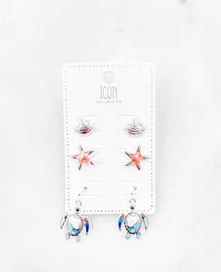 Beach Goer Earring Sets