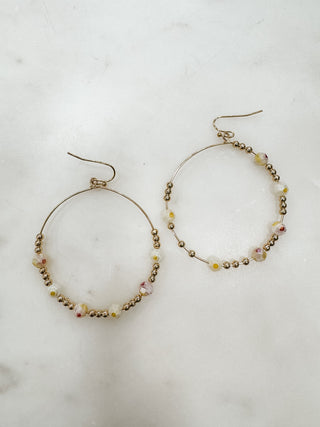 Best Ever Beaded Hoop Earrings