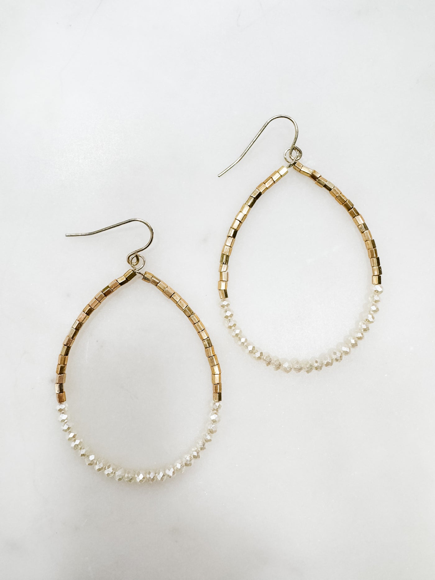 Everyday Love Beaded Teardrop Earrings